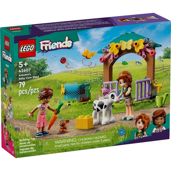 LEGO Friends Autumn’s Baby Cow Shed Farm Animal Toy Playset 42607 - Picture 1 of 4